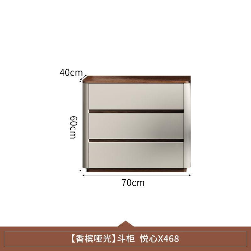 简约现代五斗柜客厅靠墙收纳柜法式复古卧室床尾床头储物抽屉柜