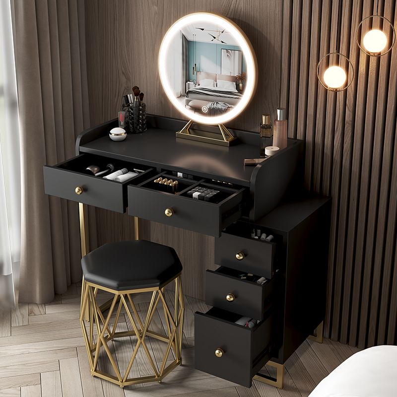 轻奢梳妆台卧室现代简约网红ins风化妆桌子小户型收纳柜一体高档