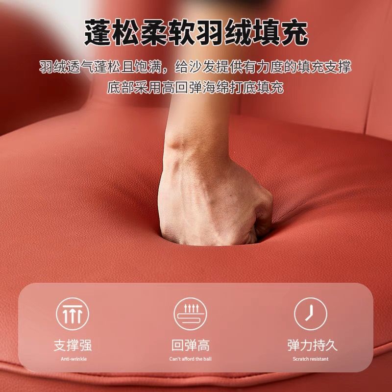轻奢360度现代设计师单人沙发椅别墅客厅样板房懒人椅休闲旋转椅