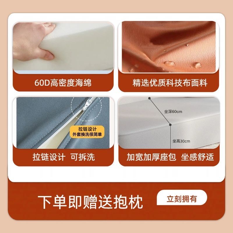 多功能折叠沙发床出租屋民宿简约客厅卧室一物两用懒人沙发科技布