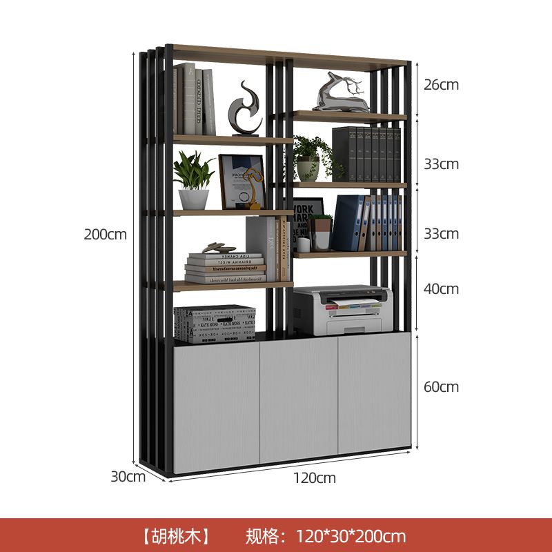 办公室隔断置物架落地餐厅围栏卡座栅栏玄关文件架铁艺屏风隔断柜