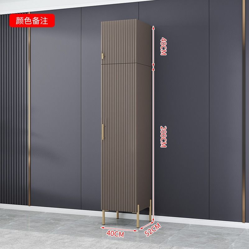 简约轻奢衣柜家用卧室用小户型简约柜子出租房用组装衣橱高级网红