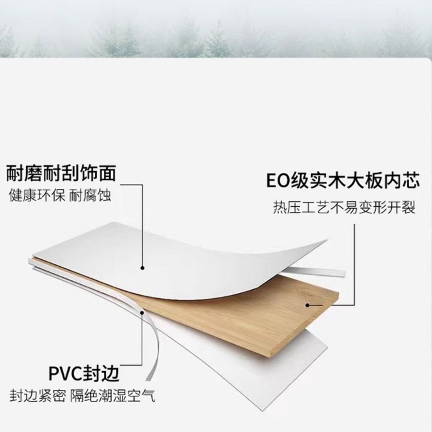 法式茶几电视柜组合奶油风客厅现代简约小户型实木落地白色地柜