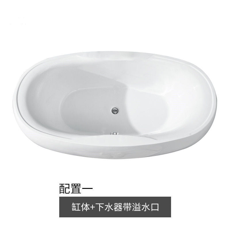 按摩浴缸独立式单人日式网红浴盆恒温加热情侣冲浪家用成人卫生间