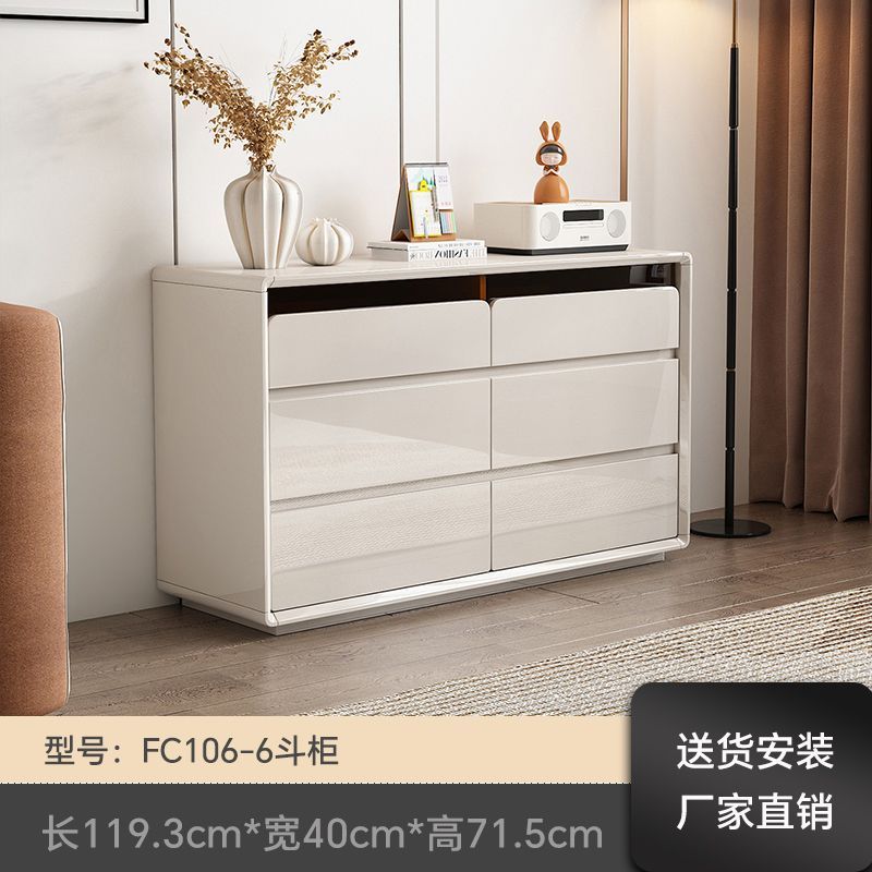 简约现代斗柜卧室九斗柜客厅家用六斗柜三斗烤漆实木抽屉收纳柜子