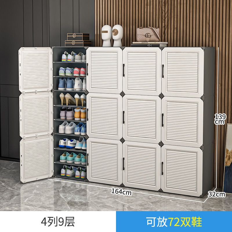 鞋柜大容量新款2020爆款家用卧室鞋架收纳多层防尘门口简易鞋架子