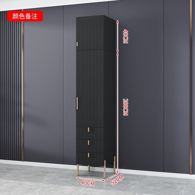 简约轻奢衣柜家用卧室用小户型简约柜子出租房用组装衣橱高级网红