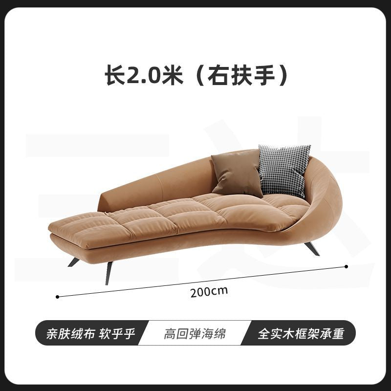 时尚贵妃椅沙发卧室小型轻奢酒店设计师客厅沙发躺椅2025新款沙发