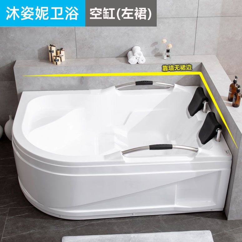 沐姿妮卫生间双人浴缸家用成人情侣超大酒店别墅加热恒温按摩浴缸