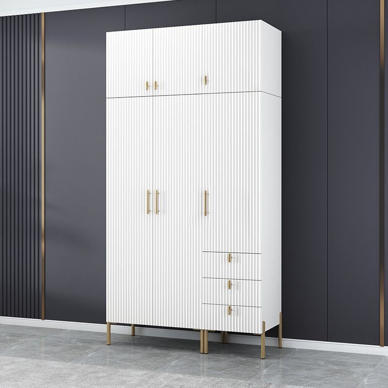 简约轻奢衣柜家用卧室用小户型简约柜子出租房用组装衣橱高级网红