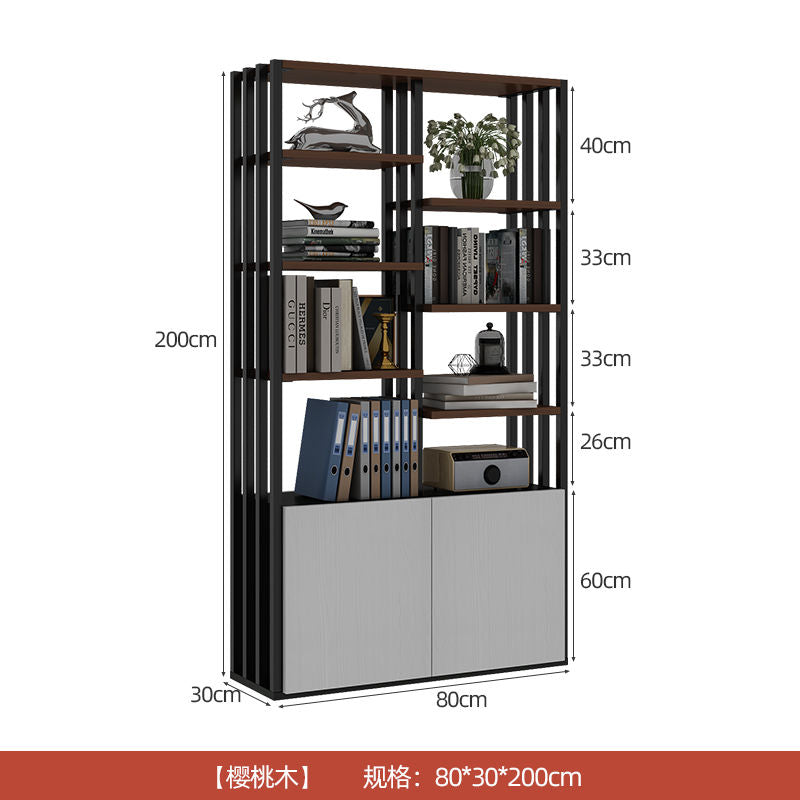 办公室隔断置物架落地餐厅围栏卡座栅栏玄关文件架铁艺屏风隔断柜