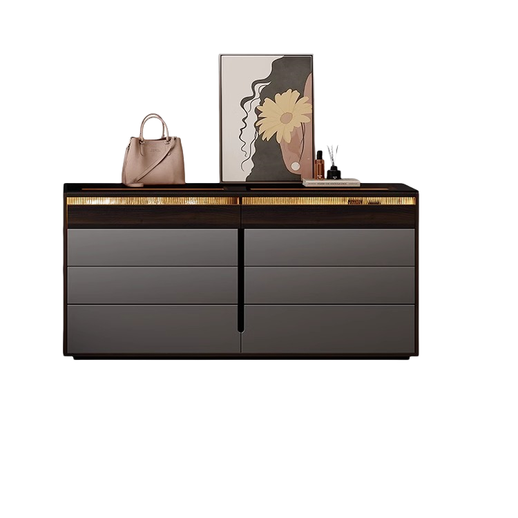 意式极简斗柜轻奢高级感卧室床尾收纳柜八斗储物置物衣帽间首饰柜