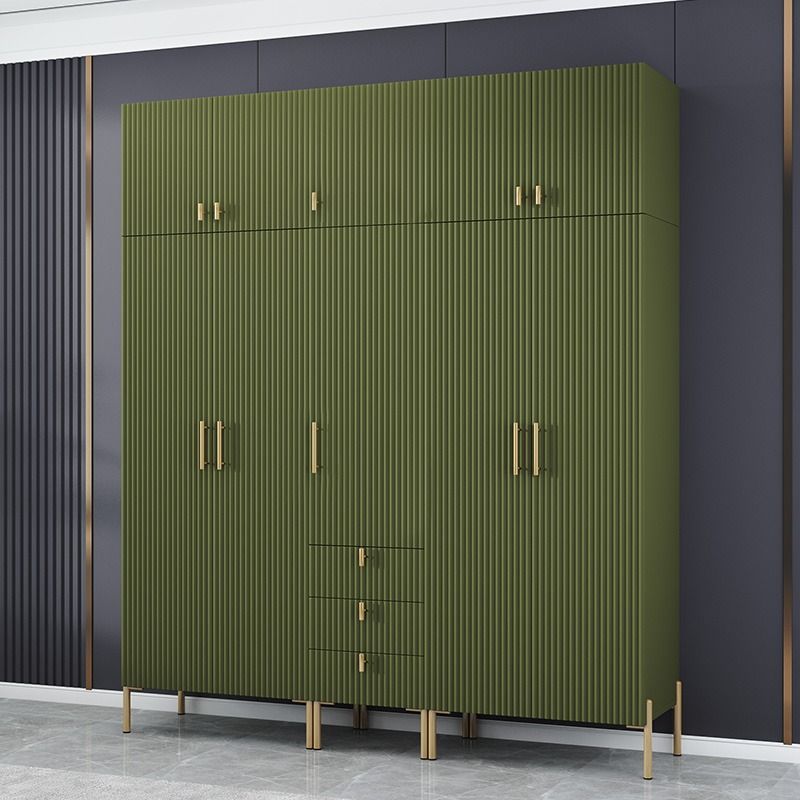 简约轻奢衣柜家用卧室用小户型简约柜子出租房用组装衣橱高级网红