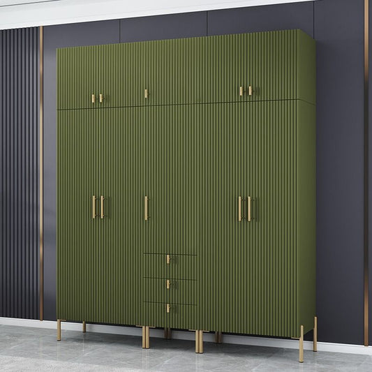 简约轻奢衣柜家用卧室用小户型简约柜子出租房用组装衣橱高级网红