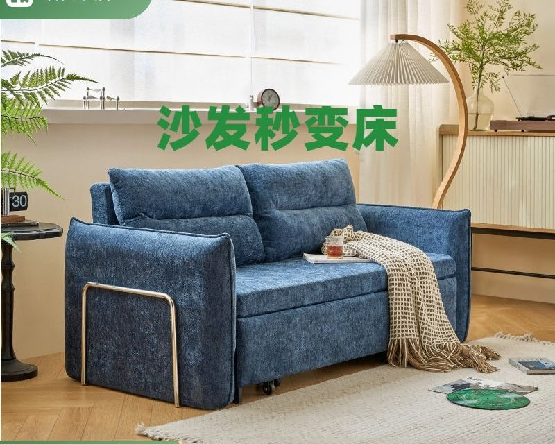 致在星空雪尼尔新款沙发床客厅折叠两用小户型ins风家居可调节