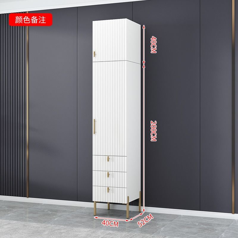 简约轻奢衣柜家用卧室用小户型简约柜子出租房用组装衣橱高级网红