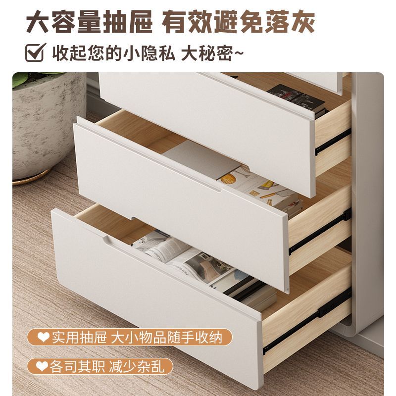 新款挂衣架斗柜两用一体组合家用卧室客厅靠墙收纳储物柜简约北欧