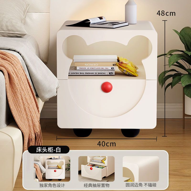牀頭櫃替代品臥室家用櫃子創意沙發邊幾2025新款設計感小衆儲物櫃