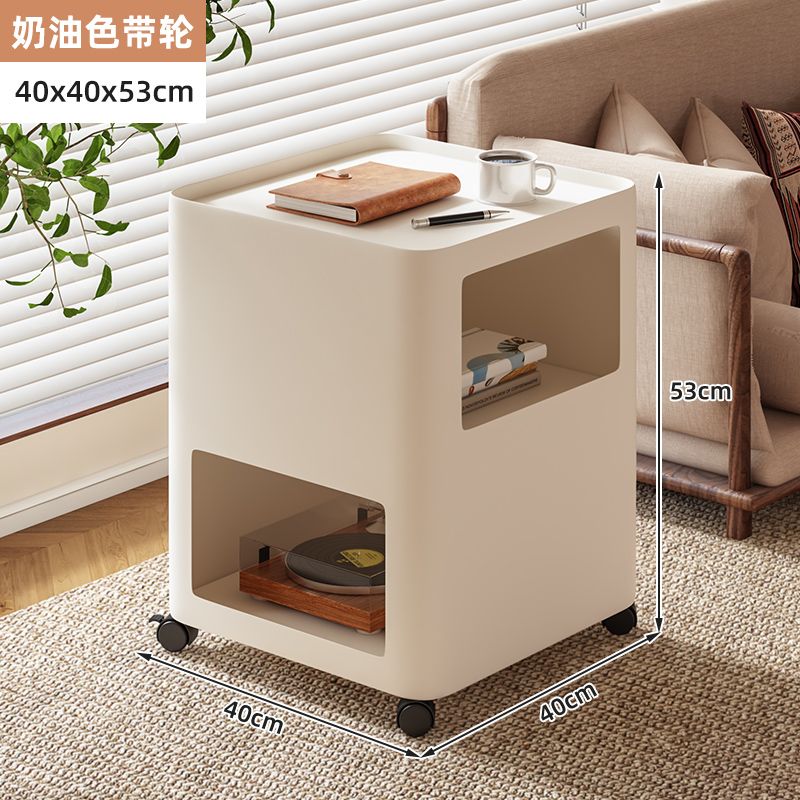 簡約牀頭櫃多功能網紅ins可移動臥室牀邊櫃子收納神器方形邊角幾