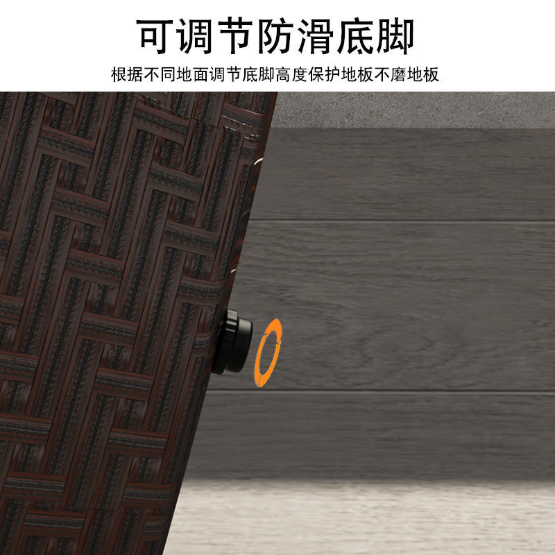 藤椅三件套阳台小桌椅一桌两椅茶几组合庭院户外休闲室内网红创意