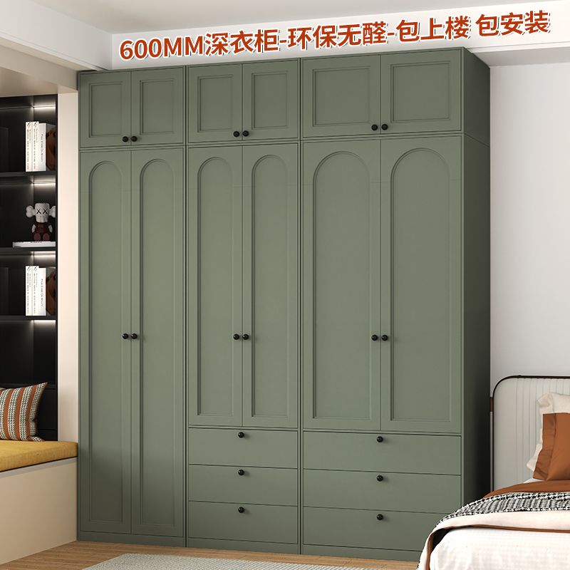 家用钢制衣柜卧室小户型铁艺挂衣柜组合儿童衣橱夹缝柜储物柜