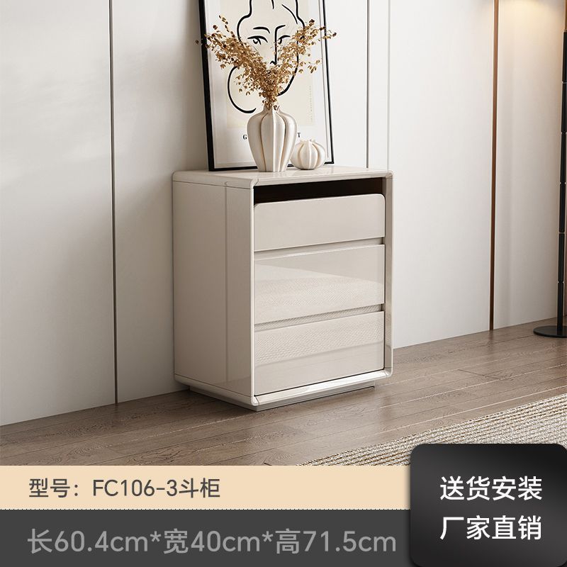 简约现代斗柜卧室九斗柜客厅家用六斗柜三斗烤漆实木抽屉收纳柜子