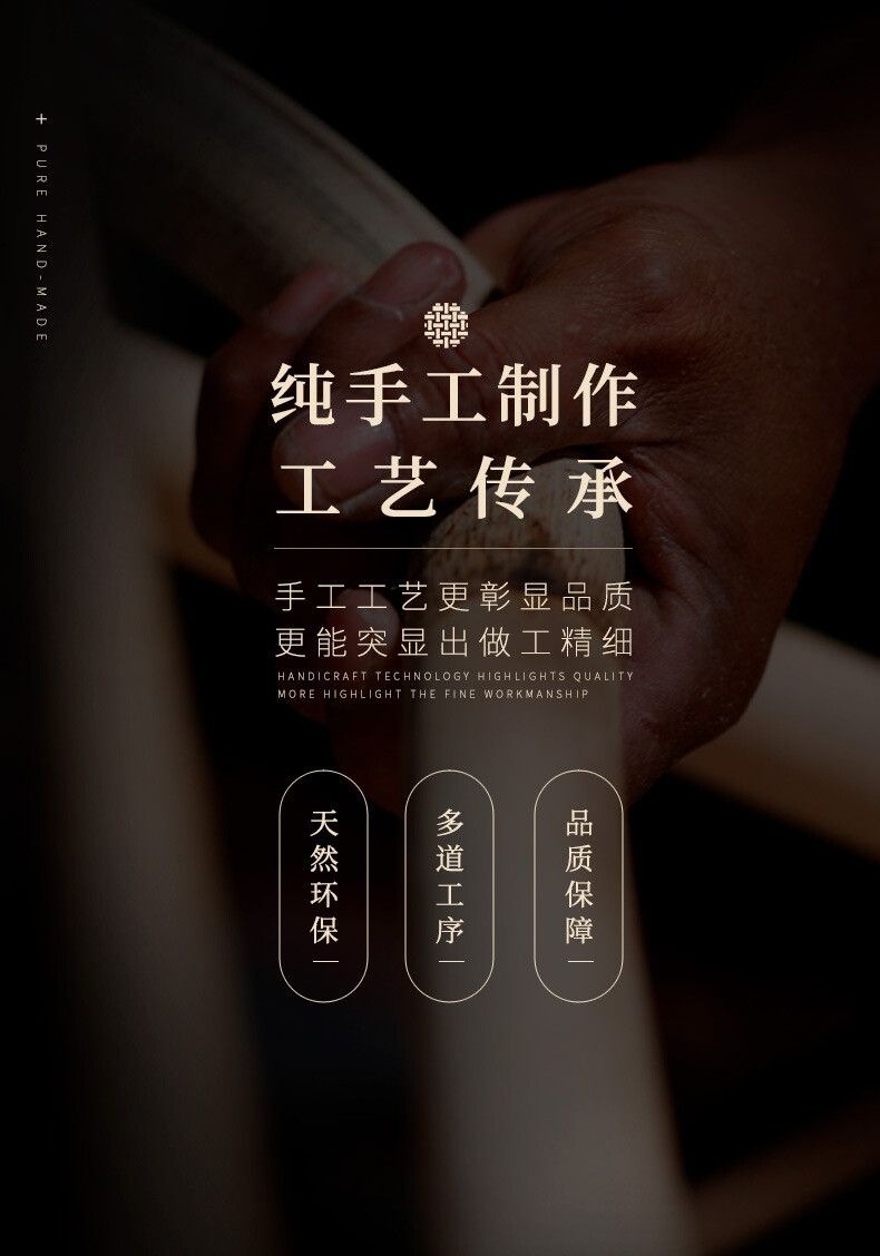 侘寂風極簡視聽櫃家用客廳實木藤編電視櫃酒店民宿平開門收納櫃