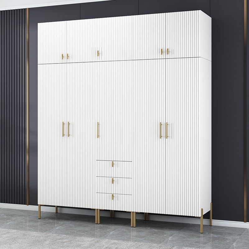 简约轻奢衣柜家用卧室用小户型简约柜子出租房用组装衣橱高级网红