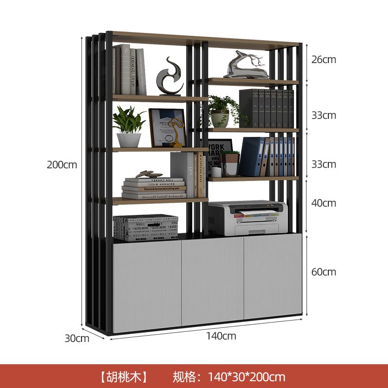 办公室隔断置物架落地餐厅围栏卡座栅栏玄关文件架铁艺屏风隔断柜