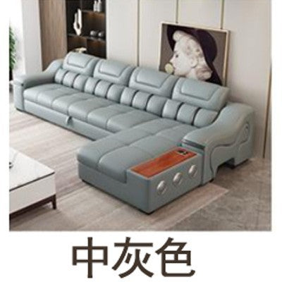 三人位贵妃储物沙发床两用客厅意式智能功能组合沙发收纳极简