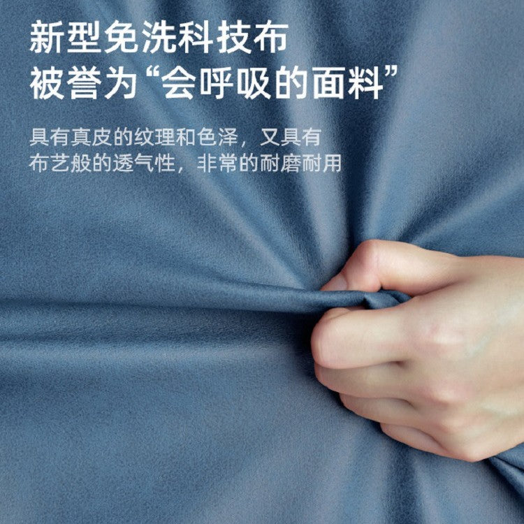 现代简约科技布沙发床两用双人多功能小户型客厅乳胶懒人折叠沙发