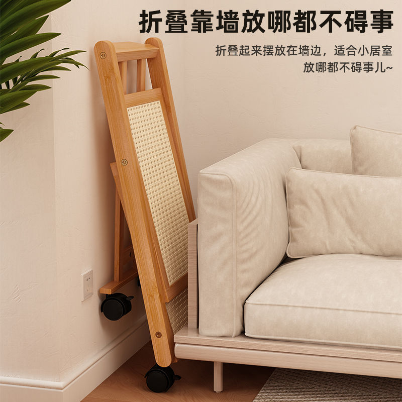 边几小茶几床头桌子沙发边柜移动长虹玻璃小户型客厅茶桌日式角几