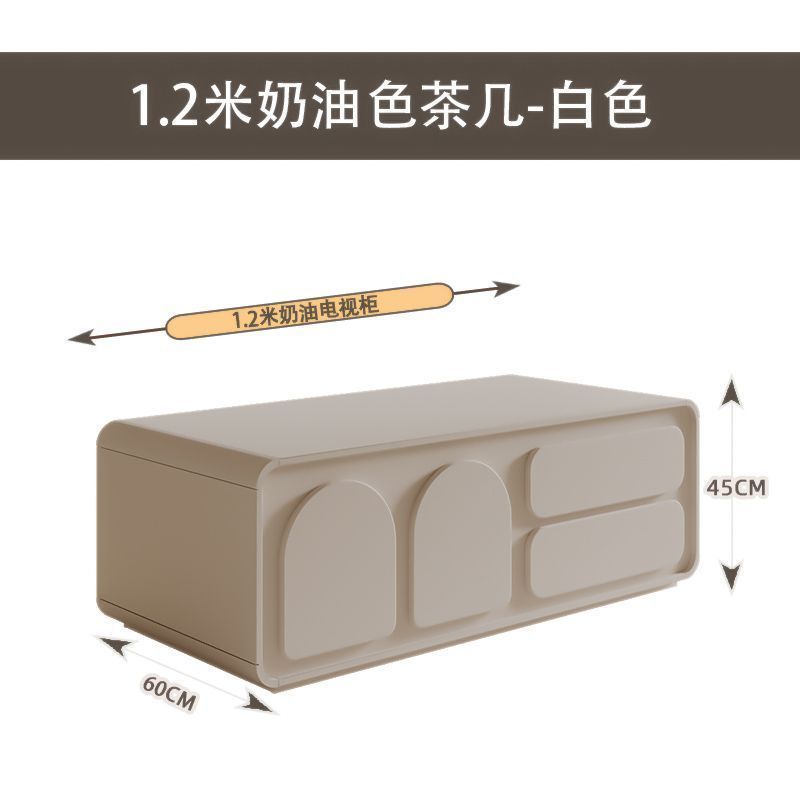 伊阳实木电视柜简约客厅家用收纳储物柜一体组合落地电视背景墙柜