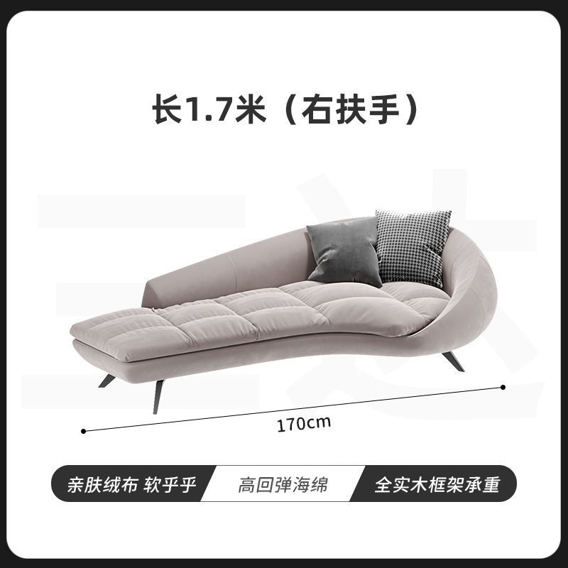 时尚贵妃椅沙发卧室小型轻奢酒店设计师客厅沙发躺椅2025新款沙发