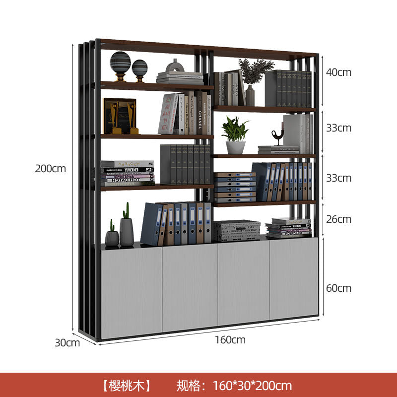 办公室隔断置物架落地餐厅围栏卡座栅栏玄关文件架铁艺屏风隔断柜