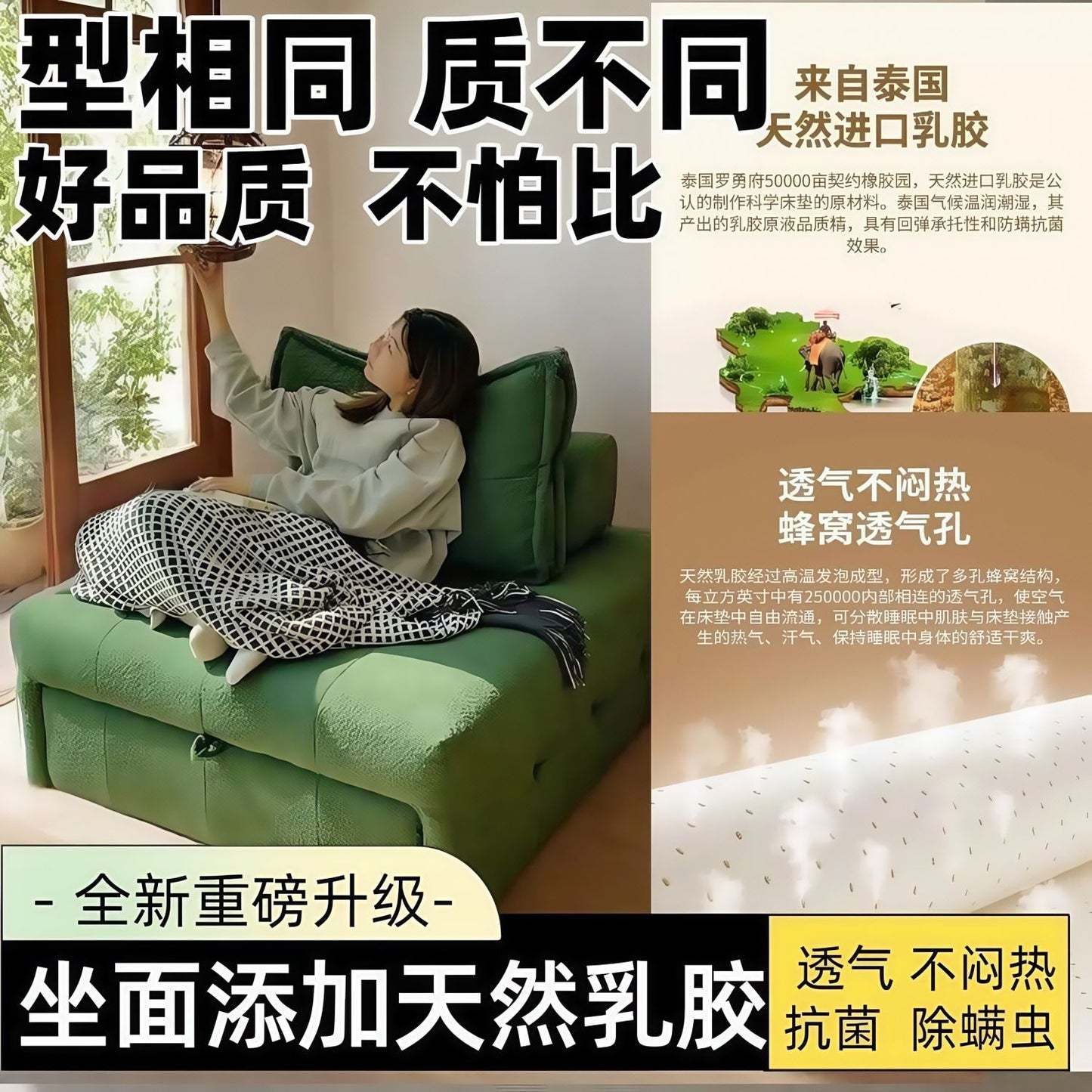 家用小沙发床单人折叠床小户型折叠可躺伸缩式客厅贵妃椅布艺沙发
