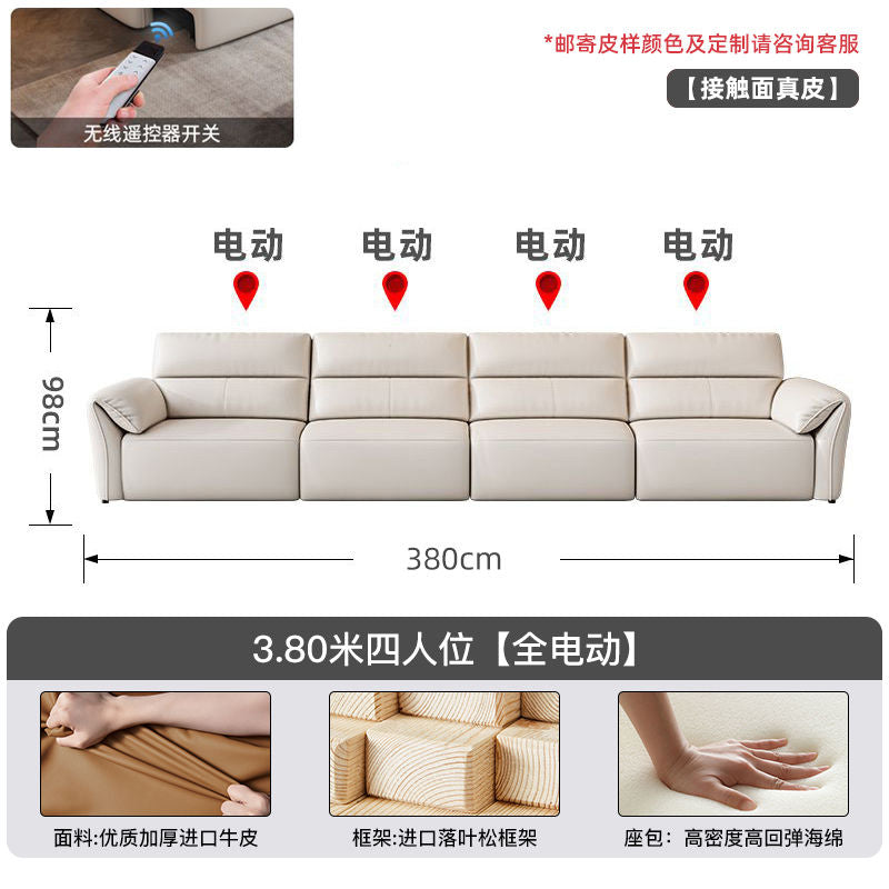 零靠墙高靠背可智能伸缩多功能电动沙发床两用家庭影院客厅三人位