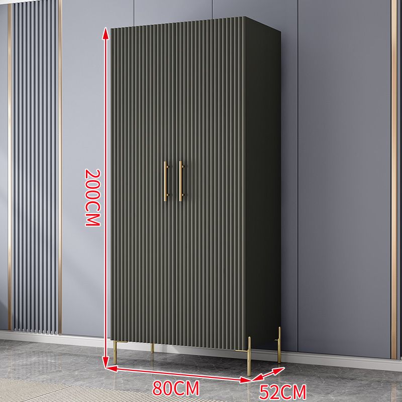 现代简约衣柜五门四门极简衣橱组合大衣柜家用卧室轻奢收纳柜子