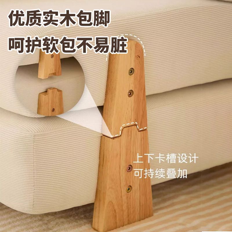懒人沙发豆腐块沙发布艺小户型沙发网红款沙发床休闲躺椅客厅折叠