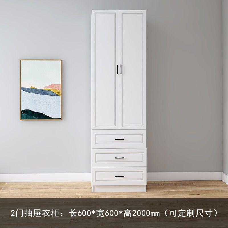 90度转角衣柜书桌组合定制极简家用卧室小户型拐角7字主卧L型衣橱