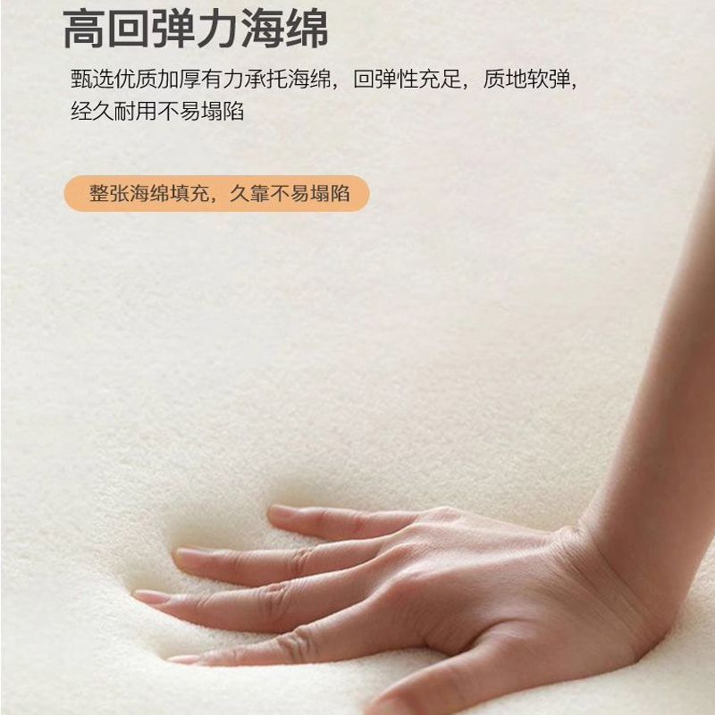 亲子一家三口大床简约现代风主卧四口多胎家庭拼接加宽储物真皮床