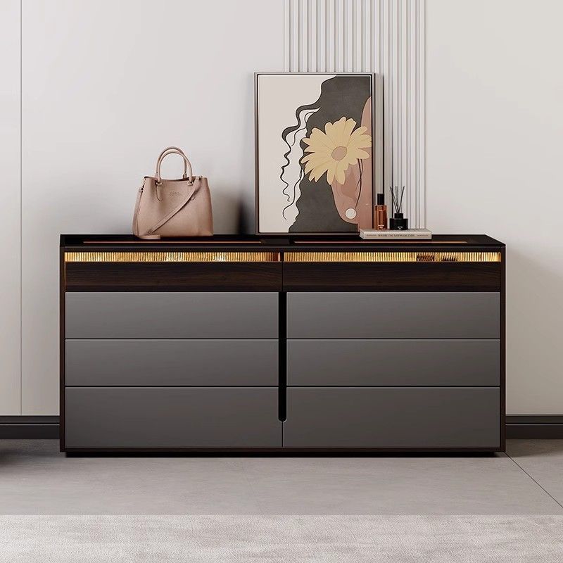 意式极简斗柜轻奢高级感卧室床尾收纳柜八斗储物置物衣帽间首饰柜