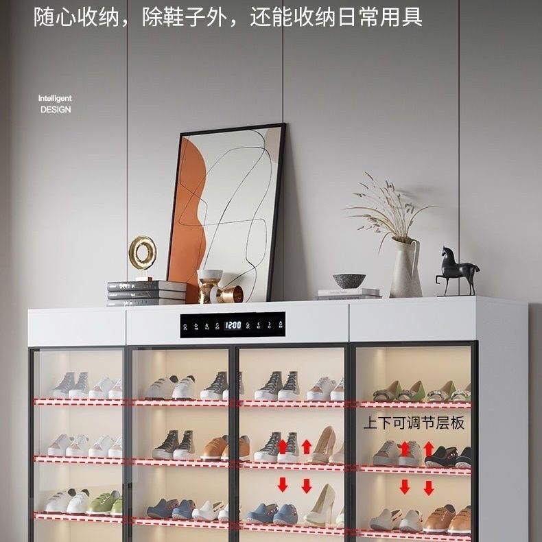 智能除臭鞋柜足疗店家用门口消毒鞋柜美容院杀菌鞋架大容量玄关柜