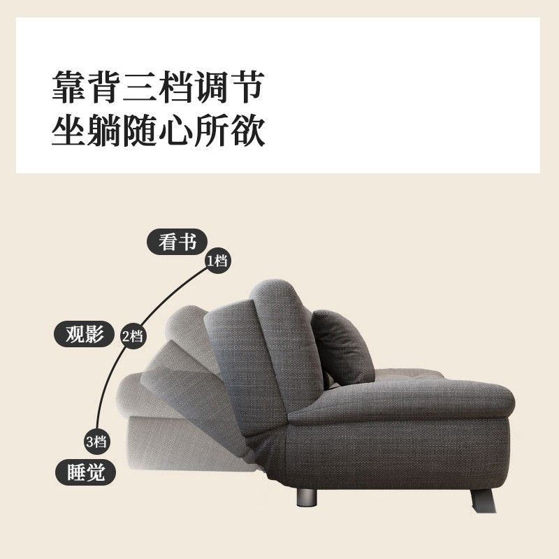 懒人沙发床可躺可睡折叠卧室小沙发出租屋沙发小户型2025新款两用