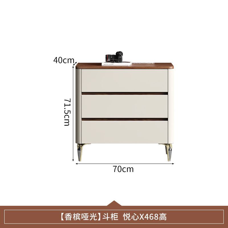 简约现代五斗柜客厅靠墙收纳柜法式复古卧室床尾床头储物抽屉柜