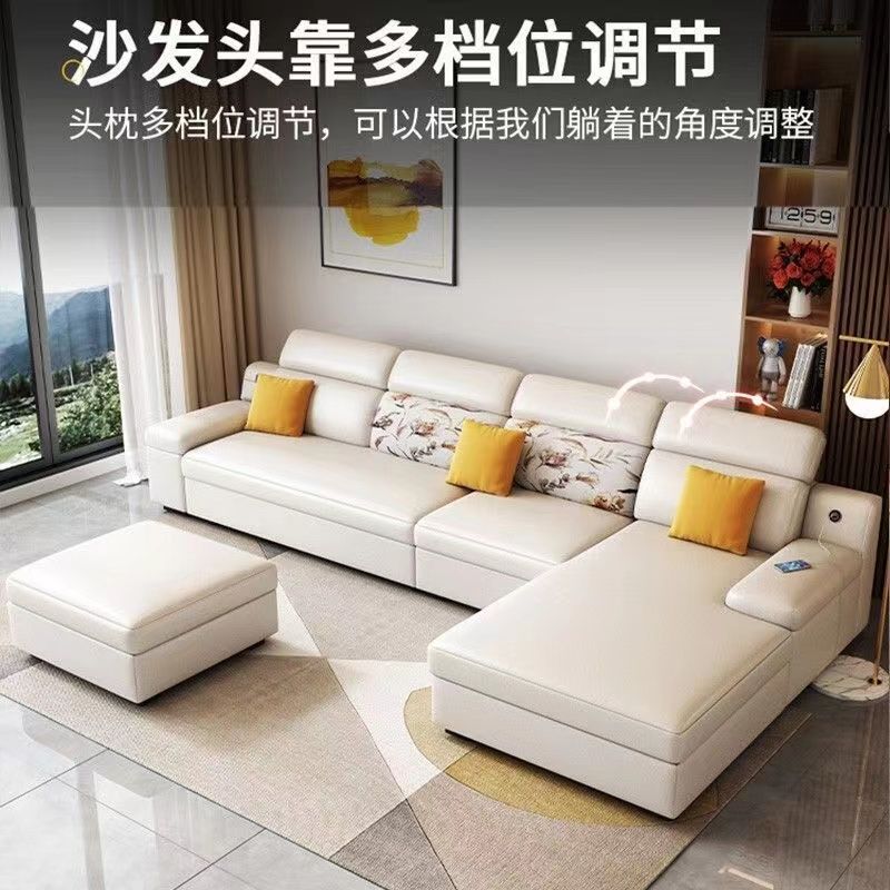 小戶型沙發牀兩用可摺疊多功能帶貴妃收納科技布沙發2023年新款