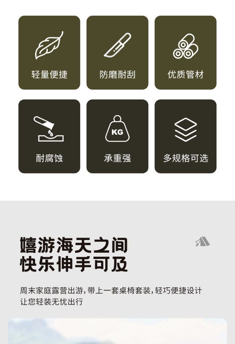 戶外摺疊桌便攜式餐桌露營桌椅野營蛋卷桌長方形夜市擺攤專用桌子
