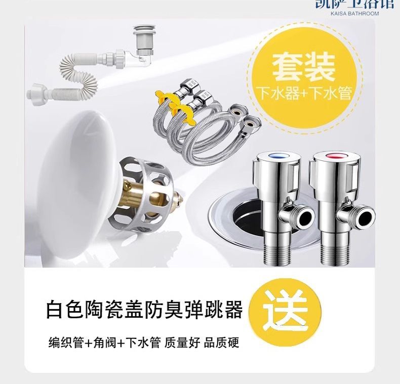 奶油風巖板熱彎一體雙盆浴室櫃組合橡木衛生間洗漱臺洗手盆櫃懸空