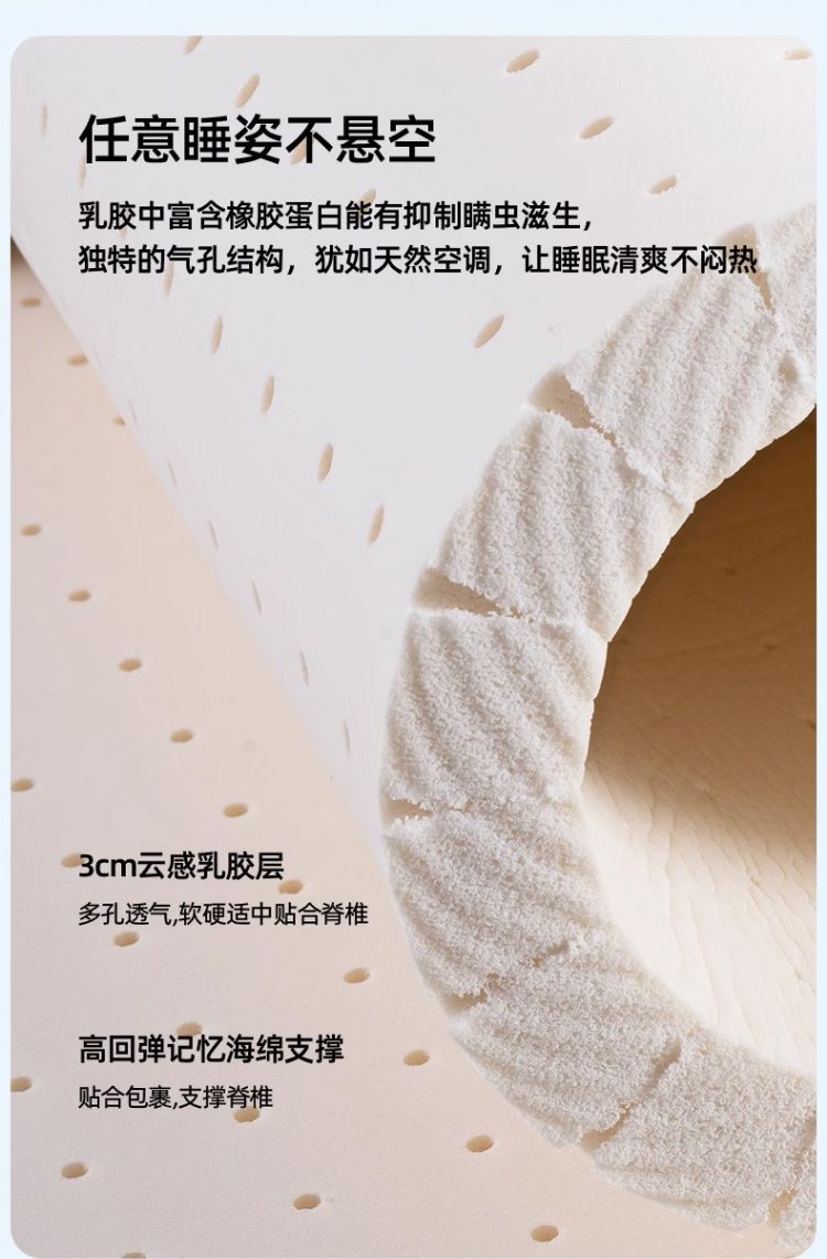 席夢思真空壓縮牀墊2*2.2乳膠記憶棉獨立彈簧捲包牀墊家用1.815米