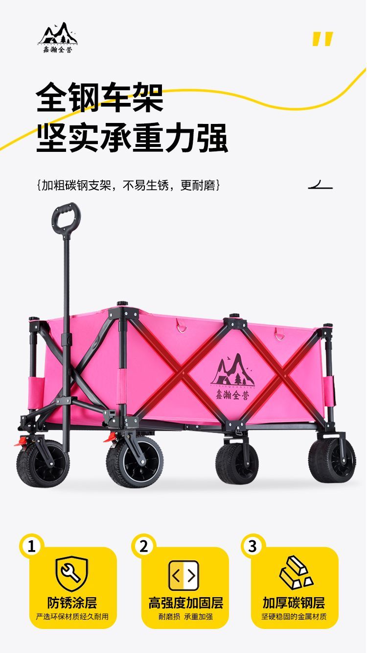 加大加寬桌板大棚戶外露營野餐夜市擺攤三明治脆皮烤腸擺攤聚攏車